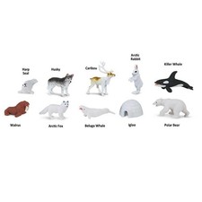 Arctic Bulk Bag Mini Figures Safari Ltd NEW Toys Educational Creatures Kids