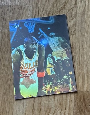 Michael Jordan 1991-92 Upper Deck #AW1 - Insert Hologram Scoring NBA Card