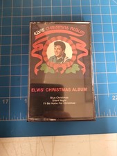 Elvis Presley Christmas Album RCA Cassette Tape Holiday Music Rock Roll
