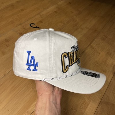 Dodgers キャップ ’47 HITCH ロサンゼルス・ ドジャース ロープ 47 Hitch Los Angeles Dodgers LA 24 World Series Champs Rope White