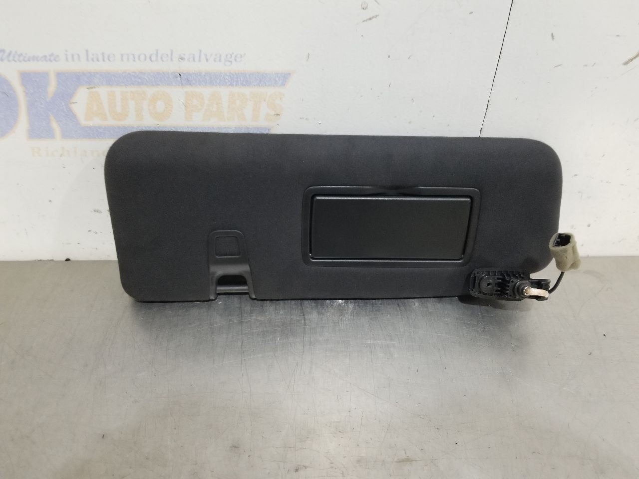 23 2023 MASERATI GRECALE SUN VISOR LEFT DRIVER BLACK SUEDE
