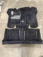 Complete Floor Carpet 80-93 Vw Rabbit Convertible Cabriolet Mk1 Black