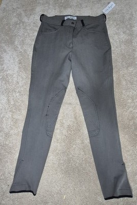 Eileen Douglas Tackshops Wooven Sskp Breech Dt 004 Hose Klettverschluss Größe 30
