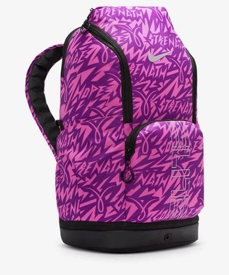 Nike Hoops Elite Backpack Kay Yow 2025 Pink SIlver Cancer 32L