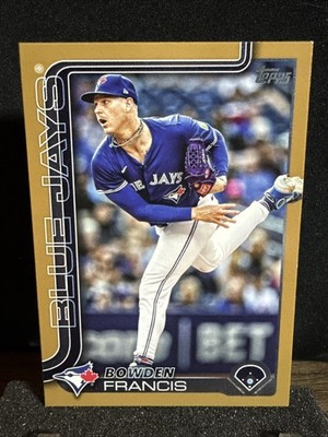 2025 Topps Series 2 - Bowden Francis #685 Gold /2025 (RC)