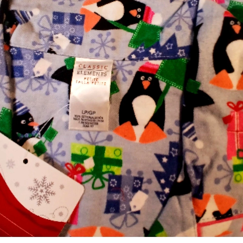 Classic Elements para mujer 2 piezas Juego de pijama azul/verde - azul/verde - L pequeño Foto 4 de 4