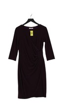 Gina Bacconi Bodycon Midi Dress M in Purple