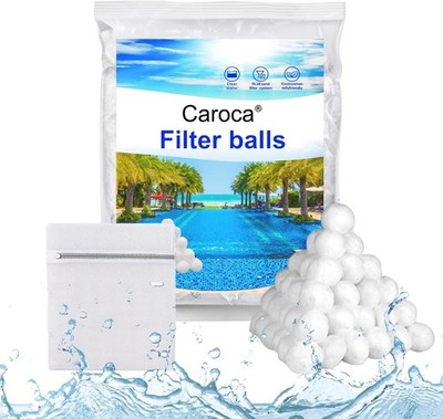 Pool Kugeln 1400g Ersatz Sand Schwimmbad Filter langlebig wiederverwendbar