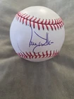 Larry Walker Autographed Colorado Rockies OML Baseball