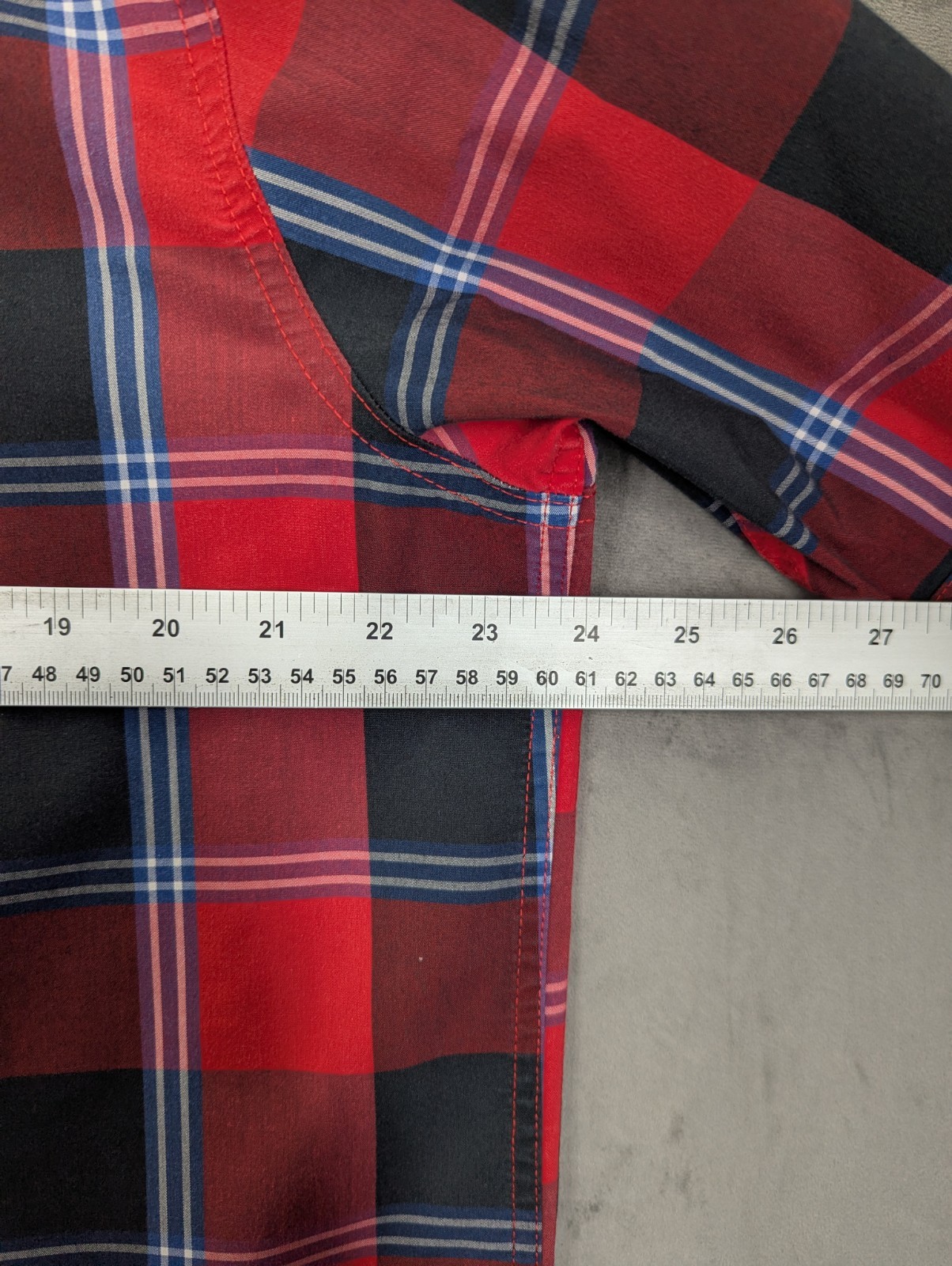 Wrangler ATG Utility Shirt Size Large Relaxed Cotton Poly Stretch Short Sleeve L image 6