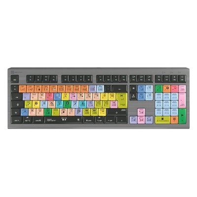 LogicKeyboard Astra 2, Logic Pro X Tastatur, Deutsch, Kompatibel mit Mac
