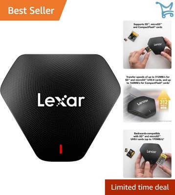 Multi-Card USB 3.1 Reader Supports SD MicroSD CF High Speed File Transfer