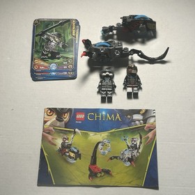 Lego Minifigure REAL MINI FIGI LEGENDS OF CHIMA SCODLER SHADOWIND Duel 70140 25y