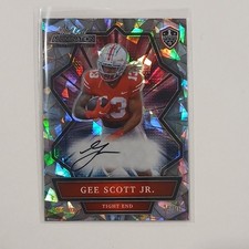 2021 Wild Card Alumination Gee Scott Jr. Holo-Lux Autograph /99