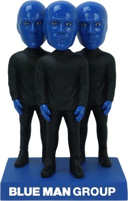 Blue Man Group Limited Edition First Bobblehead