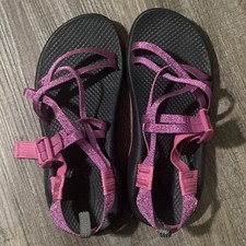 EUC Chaco Big Kid Z1 Hot Pink Hiking Outdoor Sandal sz 4
