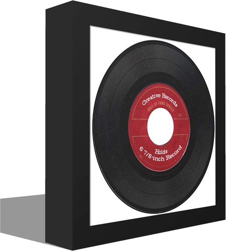 45 rpm Vinyl Record Display frame for a 7" record (6-7/8 inch record)