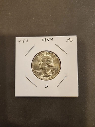 1954-S Washington Quarter Brilliant Uncirculated