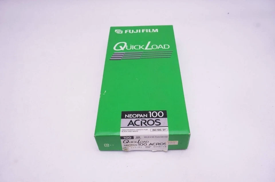 Fujifilm Neopan Acros 100 4x5 16 Sheets expiration date 12-2005 From JAPAN - Image 4 of 4