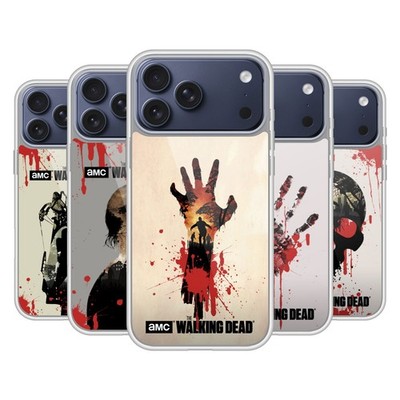 OFFICIAL AMC THE WALKING DEAD SILHOUETTES SOFT GEL CASE FOR APPLE iPHONE PHONES