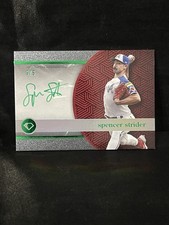 Spencer Strider 2024 Topps Diamond Icons Auto Green Ink White Polychromatink 5/5