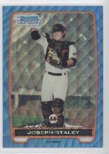 2012 Bowman Chrome Prospects Redemption Refractor Blue Wave Joe Staley 1u6