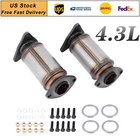 2PCS Catalytic Converter EPA For Lexus LS430 2001-2006 & SC430 2002-2010 4.3L