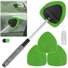 Windshield Cleaning Tool Kit Car Window Glass Wiper Cleaner Brush Set Extendable