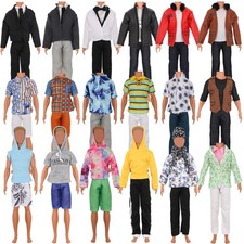 ZTWEDEN 12 Inch Boy Doll Clothes with Leather Jackets Suit Shirts Sweatshirts...