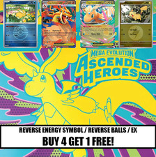 Ascended Heroes: Pick Your Card – All Cards (Non Holo/Holo/Reverse/EX) 001-096