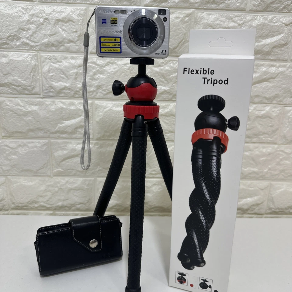 Sony Digital Camera Cyber-shot DSC-W130 8.1MP Silver 4x Zoom  Tested Excellent - Image 2 of 4