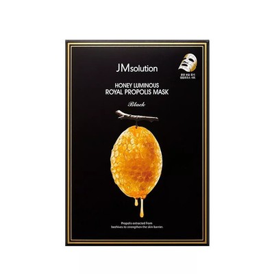 JM solution Honey Luminous Royal Propolis Mask 1Pack (30ml x 10ea)  K-beauty