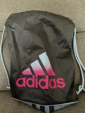Adidas Drawstring Athletic Gym Bag Backpack