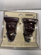 Home Trends Set of 2 Curtain/Scarf Window Sconces Falling Leaf 2 Sconces Total