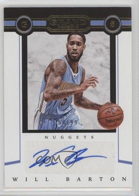 2016-17 Panini Grand Reserve Grand Auto 58/99 Will Barton #28 Auto 1u6