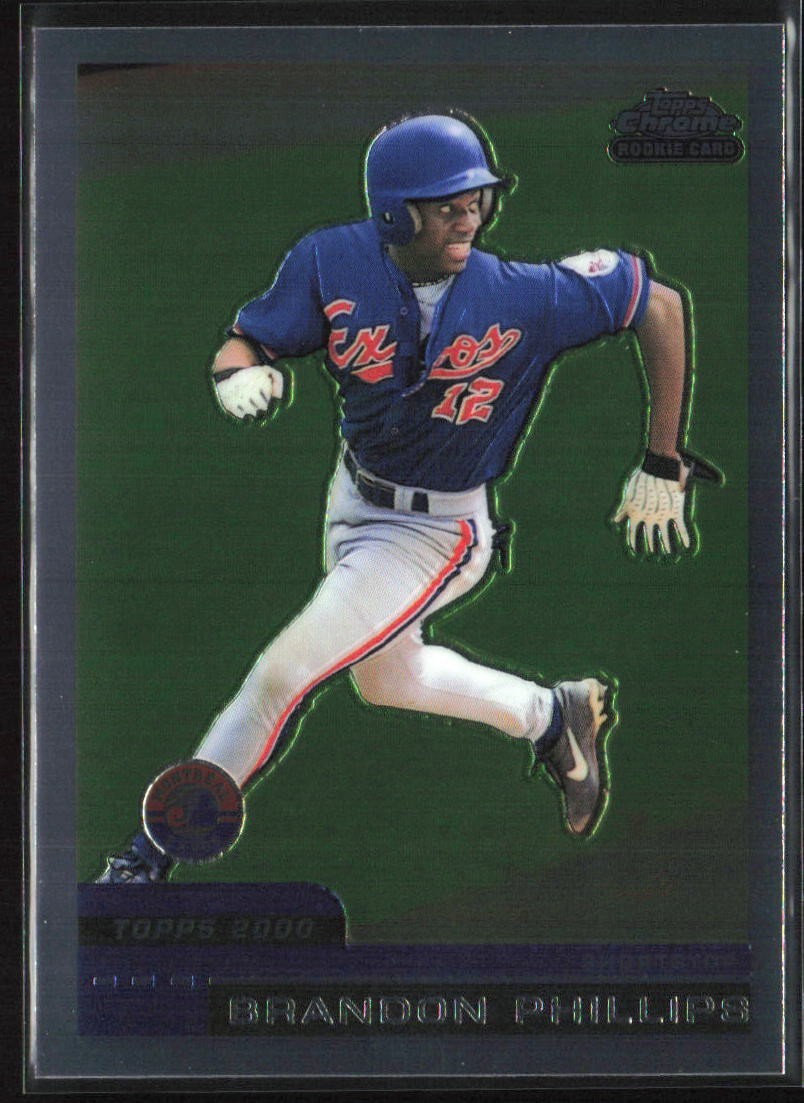2000 Topps Chrome Traded #T3 Brandon Phillips RC