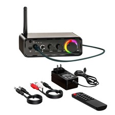 DC12-24V HiFi Digital Stereo Mini Amplifier TPA3116D2 Bluetooth5.3 IR Headphone