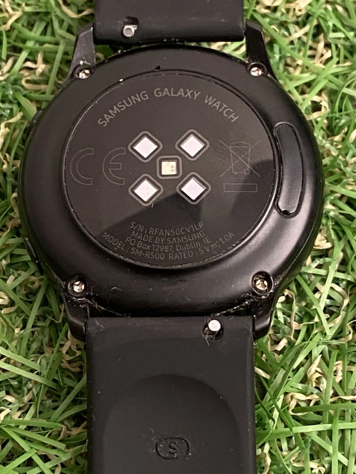 Samsung Galaxy Watch Active SM-R500 40mm Smartwatch HRM Fitness GPS Grey (A284) - Image 4 of 4