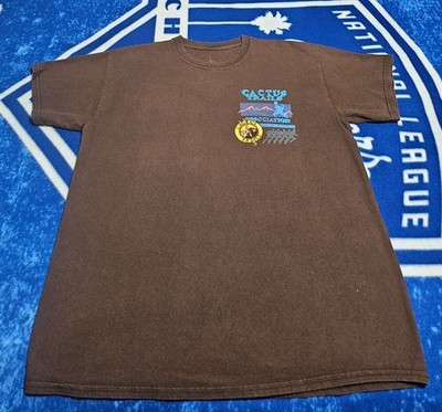 Travis Scott Cactus Jack Cactus Trails Assn T-Shirt Brown Size M Authentic