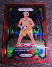 Panini 2024 WNBA Monopoly Prizm Layshia Clarendon #57 Los Angeles Sparks 1/124