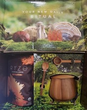 RYZE Mushroom Coffee Bright  Smooth USDA Organic 30 Servings 6.3oz