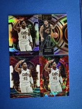 Donovan Mitchell 4-card lot '22 Select SLV/RD ICE/TRICLR+'23 Select SLV - PWE