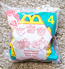 1990s McDonald  s 101 Dalmatians Mobile Figurine 4  Sealed Disney Happy Meal Toy