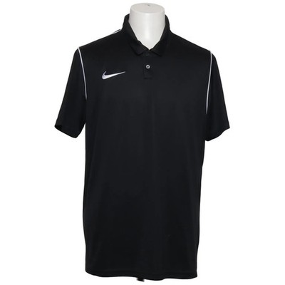 Nike, Poloshirt, Größe: XL, BRI-FIT, Schwarz, Polyester, Einfarbig, Herren #IHb
