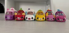 6 Shopkins Cutie cars