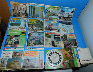 ! VINTAGE VIEW MASTER REELS SET IN PACKAGES LOT PLEASE READ LOOK !
