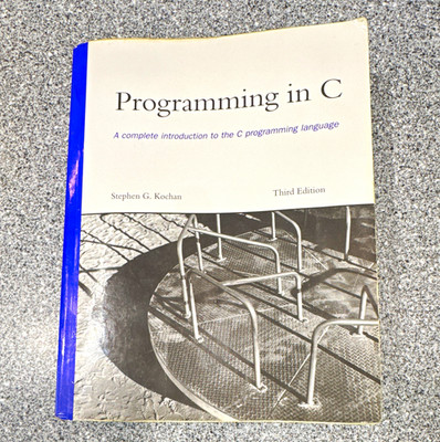 Programming in C 3rd Edition Stephen G. Kochan Paperback 2004 752p