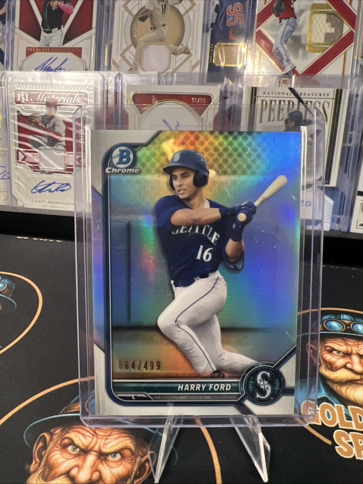 2022 Bowman Chrome Prospects Harry Ford #BCP-78 Refractor /499
