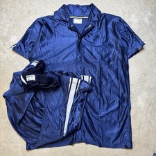 Vintage 1980 Sandknit Track Suit Made In USA Large Rare Concordia University