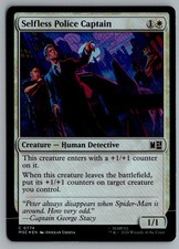 Selfless Police Captain 774 Commander: Marvel Super Heroes Magic:  Foil NM